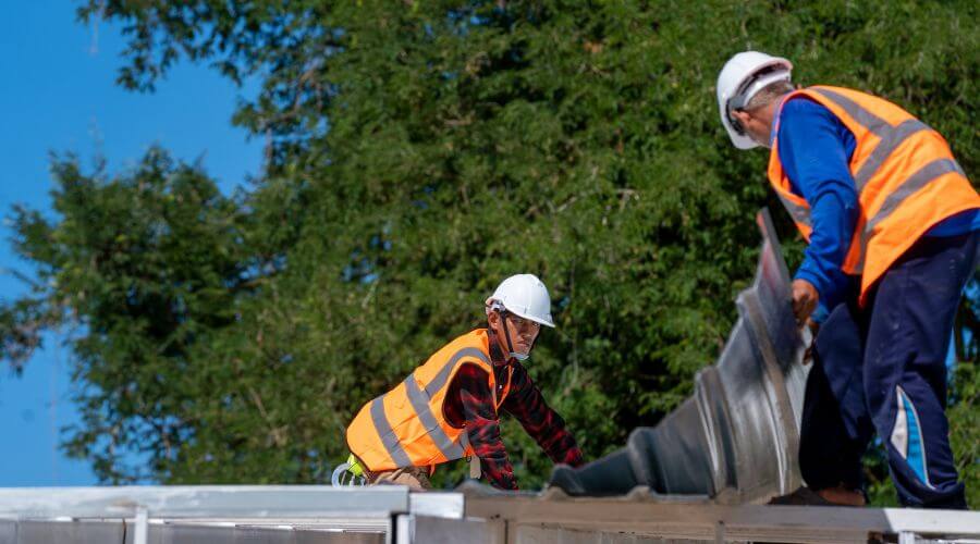 Professional metal roof installation in Jonesboro, GA